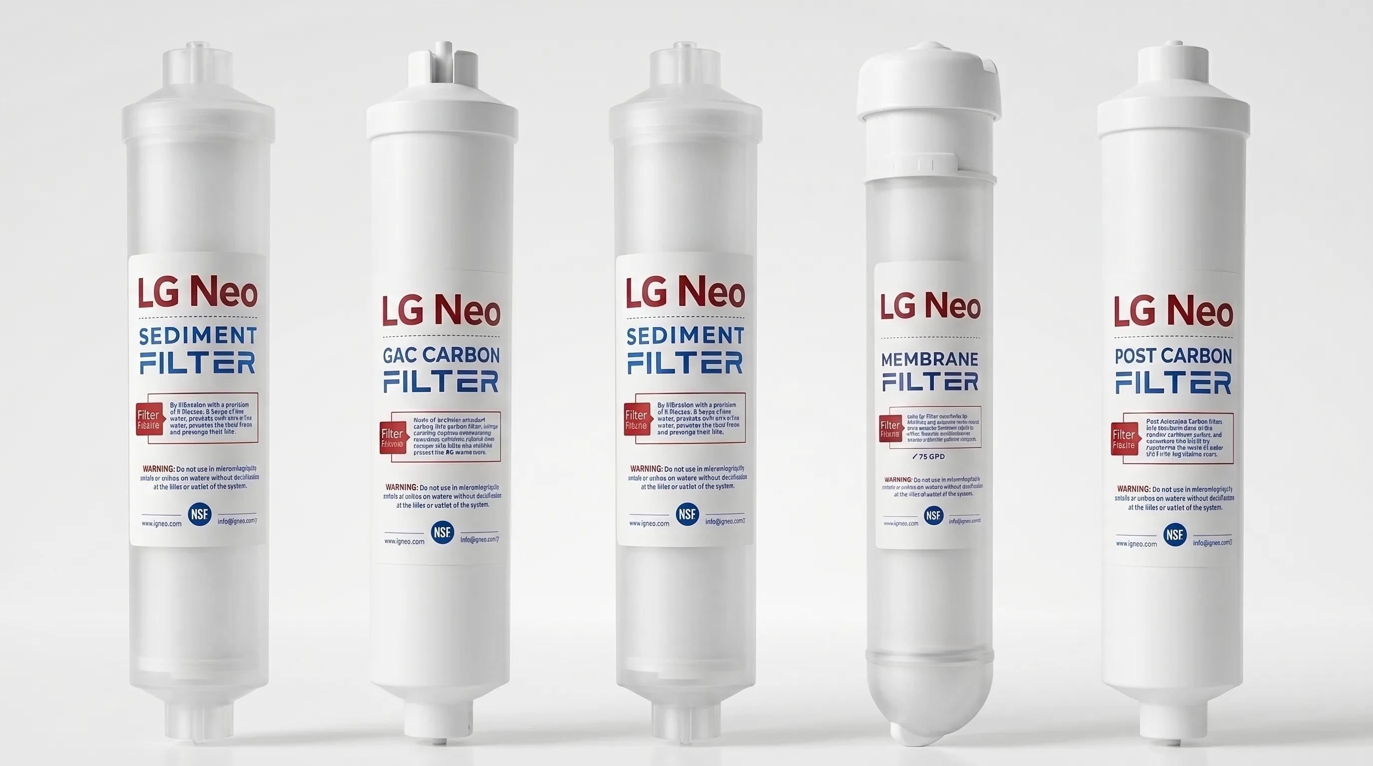 LG Neo 5'li Filtre Seti — küçük 2